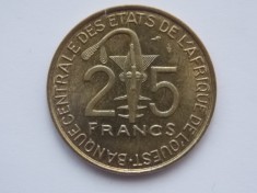 25 FRANCS 1982 STATELE AFRICANE DE VEST-XF