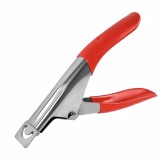 Cleste Pufo Pet pentru taiat unghii la caini si pisici, 13 cm, rosu