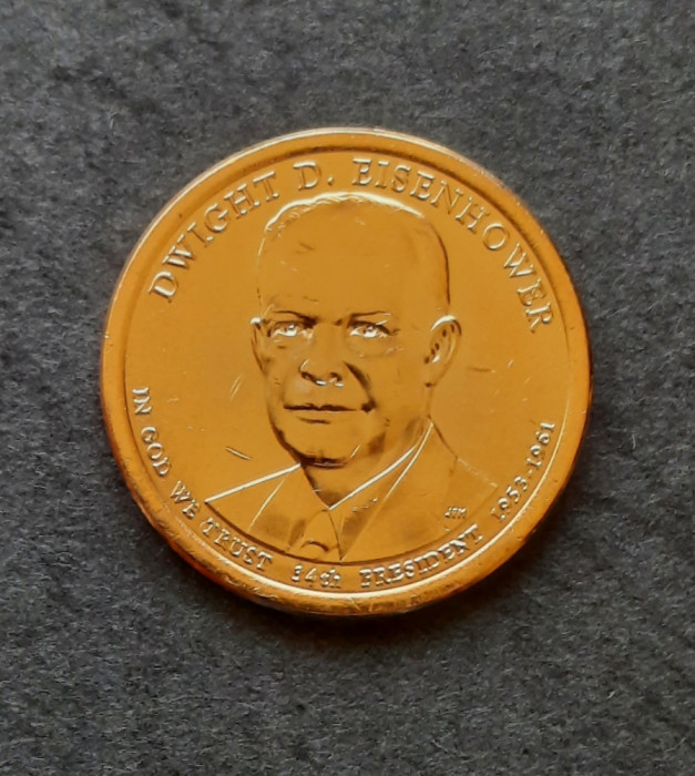 1 $ &quot;D.D. Eisenhower&quot; USA, 2015, litera D - G 4363