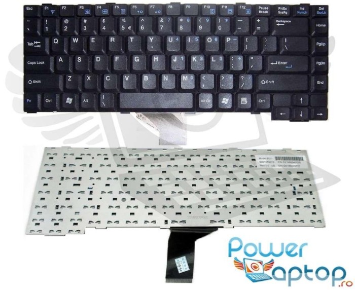 Tastatura BenQ Neagra Joybook 2100, Joybook 2100E, Joybook 8089, Joybook 8089X, Joybook R21, Joybook R22,