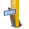 Protecție Usa Dubla, Anti Curent, Taupe, Lungime Ajustabilă, Grosime 8cm, Oem