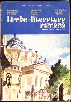 LIMBA SI LITERATURA ROMANA, MANUAL PENTRU CLASA A XI-A-MARIA PAVNOTESCU SI COLAB.-281942 foto
