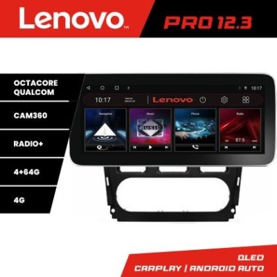 Navigatie Ford Mondeo 2010-2014 K-mondeo-clima Lenovo PRO 4+64 12.3 inch qled android 4G DSP gps internet CarStore Technology foto