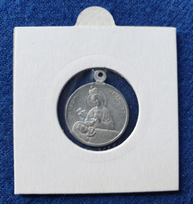 Moneda - Marturie de Botez - Medalion vechi - religie - Biserica - #4 foto