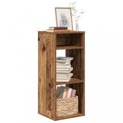 vidaXL Bibliotecă, lemn vechi, 34x31x80 cm, lemn prelucrat foto
