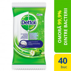 Servetele dezinfectante Dettol 40 buc Mar Verde foto