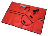 Set Reparatii Portabil ANTISTAT ESD 0,59m Vinil Rosu Inclusiv Bratara si Cablu Impamantare