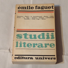 EMILE FAGUET - STUDII LITERARE