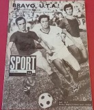 Revista SPORT nr.14/iulie 1970 (prezentare UTA ARAD)