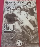 Revista SPORT nr.14/iulie 1970 (prezentare UTA ARAD)