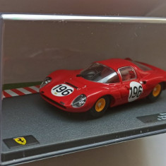 Macheta Ferrari Dino 206 S (Targa Florio 1966) - Bburago/Altaya 1/43