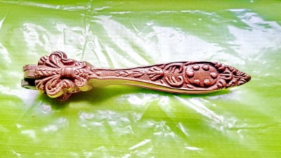 E873-Spargator vechi bronz masiv pt. nuci, etc. Lungime 14 cm, latime 3 cm. foto