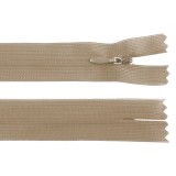 Fermoar ascuns nedetasabil Crisalida, lungime 50 cm Bej