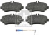 FEBI BILSTEIN 16439 set placute frana,frana disc