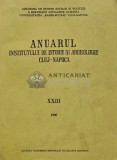 Anuarul institutului de istorie si arheologie Cluj-Napoca (volumul 23) - 1980 (AR207)