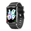 Smartwatch iSEN EP02 Negru, 1.3" TFT, ECG, Ritm cardiac, Presiune sanguina, Glicemie, Oxigen, Monitorizare somn, Bt v4.0, IP67, 160mAh