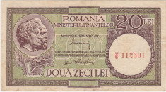 ROMANIA 20 LEI 1947, 1948, 1950 MF VF foto