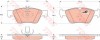 Set placute frana,frana disc MERCEDES CLK (C208) (1997 - 2002) TRW GDB1205