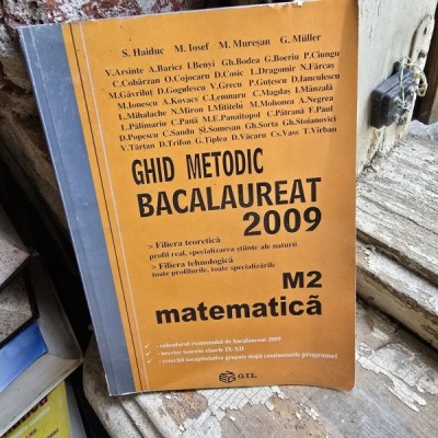 Ghid metodic bacalaureat 2009 Matematica M2 foto