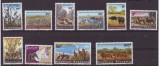 199-RUANDA-1965-ANIMALE DIN AFRICA Serie de 10 timbre ** parcul de la KAGERA MNH, Nestampilat