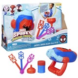 SPIDEY SI PRIETENII LUI UIMITORI MARVEL WATER WEBS LANSATOR BULE DE SAPUN
