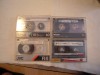 Lot 4 Casete Audio: Fuji, Philips, JVC, Sony - Normal 60 Min - Diverse Mărci