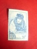 Serie 1 valoare Franta 1940 -In onoarea Cap.Aviator G.Guynemer, Nestampilat