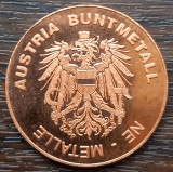 (M1810) MEDALIE AUSTRIA - AUSTRIA BUNDMETALL NE-METALLE, Europa