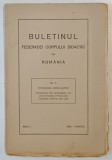BULETINUL FEDERATIEI CORPULUI DIDACTIC DIN ROMANIA , ANUL I , NR. I , MARTIE , 1930