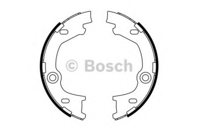 Set saboti frana, frana de mana HYUNDAI ix35 (LM, EL, ELH) (2009 - 2016) BOSCH 0 986 487 777 foto