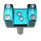 RANFORSARE COLOANA DIRECTIE ATV CAN-AM - TURQUOISE (pentru ghidon 22&amp;quot;)
