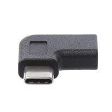 Adaptor USB-C tata - mama la 90 grade USB tip C pt laptop, telefon, tableta