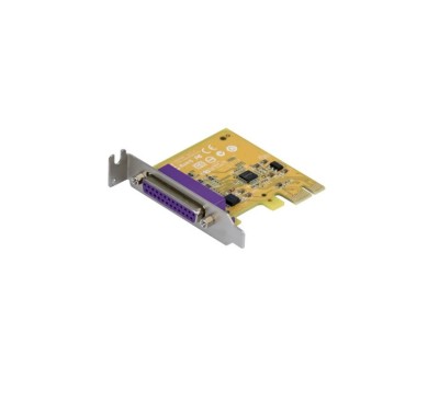 Placa port paralel PCI-E Dell Sunix PAR6408A IEEE 1284 Low Profile DP/N VG832 foto