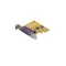 Placa port paralel PCI-E Dell Sunix PAR6408A IEEE 1284 Low Profile DP/N VG832