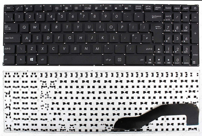 Tastatura laptop noua ASUS X540 X540L Black (Without frame ) UK