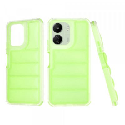 Husa pentru Xiaomi Redmi 13C 5G / 13C / Poco C65, Techsuit, Wave Shield, Verde foto