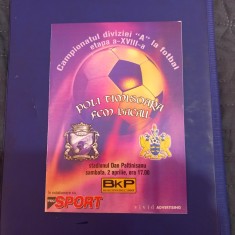 Program Poli Timisoara - FCM Bacau