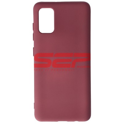 Toc silicon High Copy Samsung Galaxy A41 Plum foto