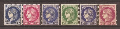 Franta 1938 - Cerez, MH (vezi descrierea) foto