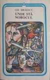 Unde sta norocul - Gh. Braescu, Minerva 1988, Arcade, Roman, 352 pagini