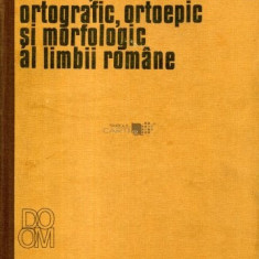 Dictionarul ortografic, ortoepic si morfologic al limbii romane