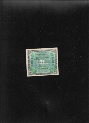 Germania 1/2 mark 1944 seria014648028 ocupatie militara aliata foto
