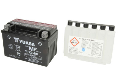 Baterie Moto Yuasa 12V 8Ah 120A YTX9-BS foto