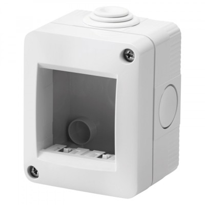 Doza aplicata PT 2M IP40 Gewiss Chorus gri GW16502 foto
