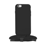 Cumpara ieftin Husa pentru iPhone 6/ 6S, Techsuit Crossbody Lanyard, Black