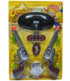 Set Arme de Jucarie Cowboy cu 2 Pistoale