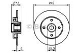 Disc frana PEUGEOT 307 Estate (3E) (2002 - 2016) BOSCH 0 986 479 279