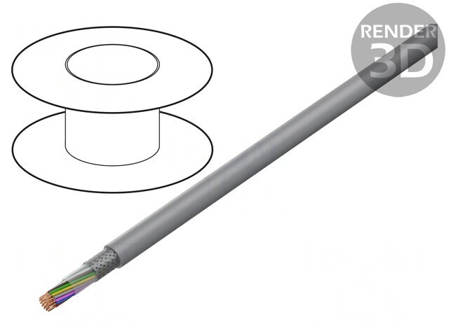 Cablu ecranat LiY-CY 27x0,25mm2 PVC