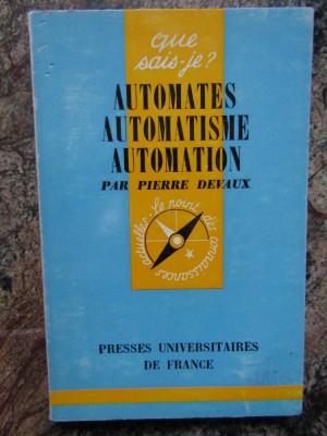 Pierre Devaux - Automates Automatisme Automation foto
