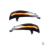 Cumpara ieftin Set 2 Lampi Semnalizare LED Dinamice Honda Civic MK8 Hatchback 2005-2012, Fumurii, Plug &amp; Play